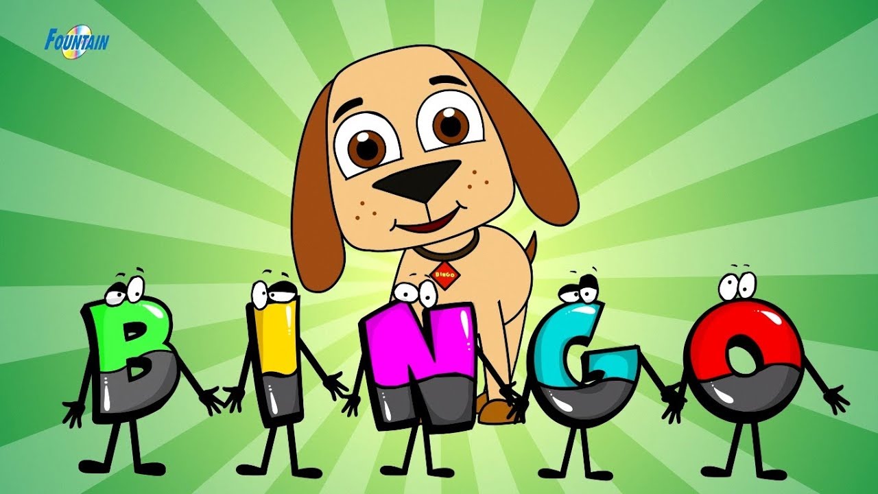 And BINGO Was His Name-O | Bingo Dog Song | English Rhymes For Children ...