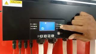 Maxpower 8kw parallel connection complete settings