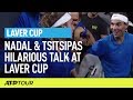 Nadal & Tsitsipas Hilarious Doubles Moment | Laver Cup | ATP