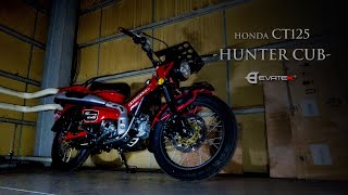 【HONDA CT125】EVATEK CT125 HUNTER CUB 取り付けパーツ！