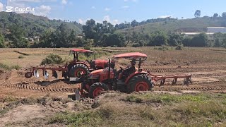 ງານປັບນາ EP2: ດັນດິນແລ້ວເຈີກ້ອນຫີນຕ້ອງແກ້ໄຂໃດມາເບິ່ງກັນ🚜🔥