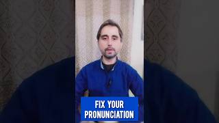 Correct pronunciation#english #phonetics