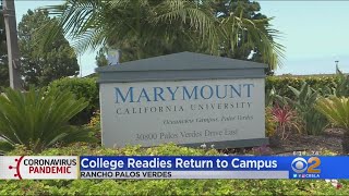 Marymount California University Students To Return To Campus In August