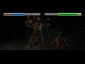 Cole Young vs Goro...with healthbars