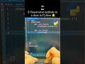 2 Constructor methods in a class in Python 🌟#constructor #method #class #python #youtubeshorts