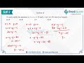 cat 2024 slot 2 qa 10 algebra by gradsquare mentor mr. richard raj