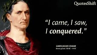 New life Quotes |Julius Caesar — Astounding Quotes from the Roman Dictator @RedFrostMotivation