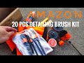 MateAuto Car Detailing Brush Set From Amazon. 20 Pieces. 2022 ( Unboxing )