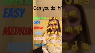 Hand game can you do it