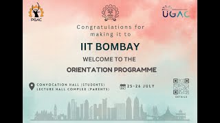 IIT Bombay PG Orientation 2024-2025