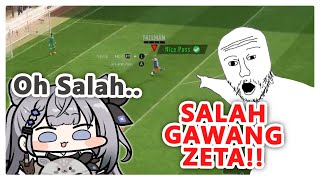 ZETA Bingung Gawang sendiri sebelah mana ketika Bermain FIFA | (Hololive Clips)