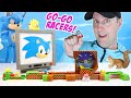 Sonic the Hedgehog GO-GO Racers Track & Free Life Mystery Monitor Unboxing