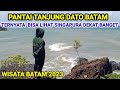 DARI PANTAI TANJUNG DATO BATAM|| TERNYATA BISA LIHAT SINGAPUR 2023