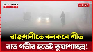 রাজধানীতে কনকনে শীত, রাত গভীর হতেই কুয়াশাচ্ছন্ন! সরাসরি...