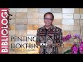 #Bibliologi #Eps. 1 | Pentingnya Doktrin Alkitab | Pdt.  Noor Anggraito