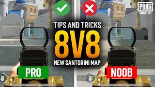 These Tip \u0026 Tricks Will Improve Your Aim and Mechanics | 8V8 TDM MAP | PUBG MOBILE