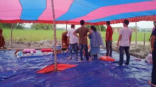 ঢাকায় অবস্থানরত পাহাড়ি আদিবাসীদের উদ্যোগে উত্তরায় বিশ্ব শান্তি কুঠির নির্মাণের নির্ধারিত স্থানটি