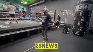 Gervonta Davis Impressive jump rope skills on his ankle! EsNews Boxing