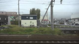 2014.11.02 トワイライトエクスプレス 8002レ 札幌発車