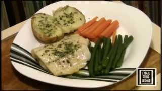 Oven Baked Hake with Parsley Butter - Frugal Foodie Channel