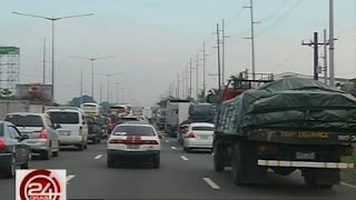 24Oras: Ilang motorista at commuter, naipit sa matinding traffic