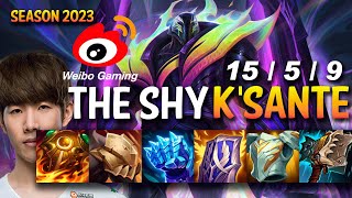 WBG TheShy K'SANTE vs GANGPLANK Top - KR Ranked