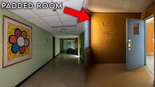 Exploring an ABANDONED Children's Psych Ward! - Found Padded Room!
