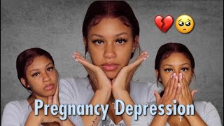 How I dealt with Pregnancy Depression | Advice | Tips | Actual Footage Included