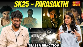 PARASAKTHI Teaser Reaction | Title Teaser | Sivakarthikeyan | Jayam Ravi Mohan | Sreeleela | SoSouth