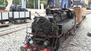 Dampfspektakel 2015 Plochingen / 5 inch \u0026 7 inch live-steam railway | Dampfbahn Tv