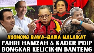 EFENDI SIMBOLON \u0026 FAHRI HAMZAH BERI PESAN MENOHOK KEPADA BANTENG! DEDDY SITORUS UDAH KAYAK ANAK ABAH