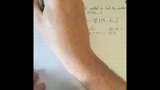 Adams Bashforth 2 Method Example