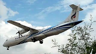 ATR 72-600 Bangkok Airways Landing at Samui Airport