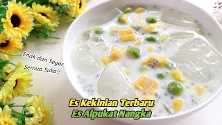 RESEP ES ALPUKAT NANGKA COCOK BUAT TAKJIL BUKA PUASA!! JADI IDE JUALAN ES KEKINIAN TERBARU