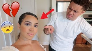 I DID MY MAKEUP HORRIBLY TO SEE HOW MY BOYFRIEND WOULD REACT! ** HE THINKS IM UG