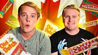 Americans Trying Canadian Snacks!