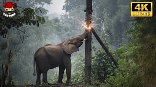 50 Shocking and Terrifying Moments of Animals Struck by Electricity [Part2]