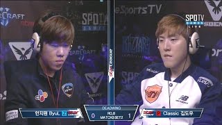 [스베누 스타리그] 8강 3경기 2세트 한지원 vs 김도우 -EsportsTV,스타크래프트 2