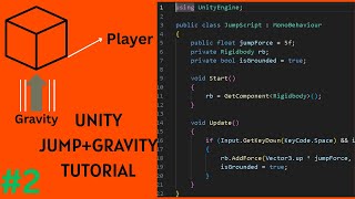 Jumping+Gravity Tutorial| Unity Game Tutorial #2