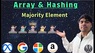 LeetCode 169 | Majority Element | Python Boyer-Moore Voting Algorithm | AlgoYogi