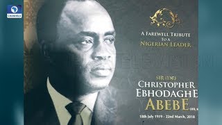 Family, Friends Bid Farewell To First Indigenous Chairman/MD Of UAC, Christopher Abebe |Metrofile|