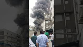 Noida Factory fire Viral Video | Shorts | UP