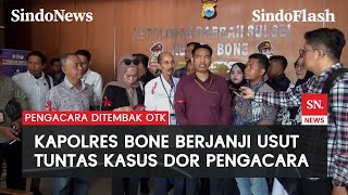 Puluhan Advokat Datangi Mapolres Bone Tuntut Keadilan Kasus Dor Pengacara | Sindo Flash