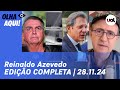 Reinaldo: Bolsonaro não descarta refúgio; PL tinha discurso pós-golpe; Haddad e corte de gastos e+