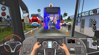 POLICE BUS DRIVER 🚍 Bus Simulator : Ultimate Multiplayer! Bus Wheels Games Android