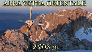 ALBA VETTA ORIENTALE CORNO GRANDE 2.903M. | GRAN SASSO D’ITALIA | DATA: 11/12 MAGGIO 2024