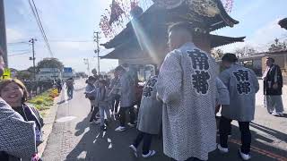 令和五年度安達太良神社秋季例大祭南部先囃子太鼓台②