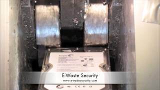 Computer Hard Drive Shredding | E-Waste Security