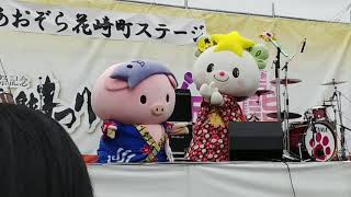 成田詣2018 神崎隆広、あゆコロちゃん、たかたのゆめちゃん