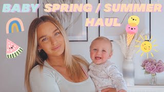 HUGE SPRING/SUMMER BABY HAUL (AFFORADLE, SUUUPER CUTE PIECES!)